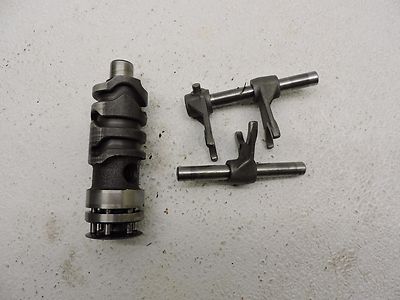 Kawasaki KX 80 kx80 1979 Engine Transmission Shift Drum & Forks