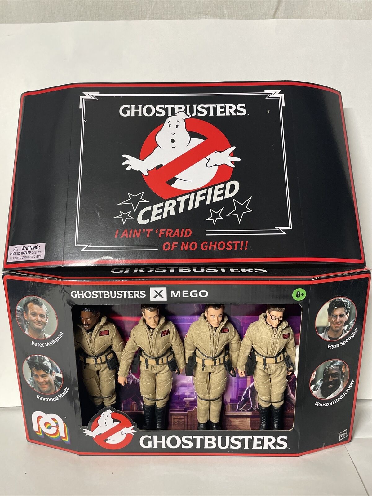 Hasbro 4-Pack Ghostbusters X Mego Certified Action Figure - 62947 Brand New🔥🔥