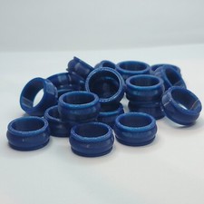 Navy Blue Marble Display Rings Pack of 20 For Marbles Up To 1" - Lot 6243