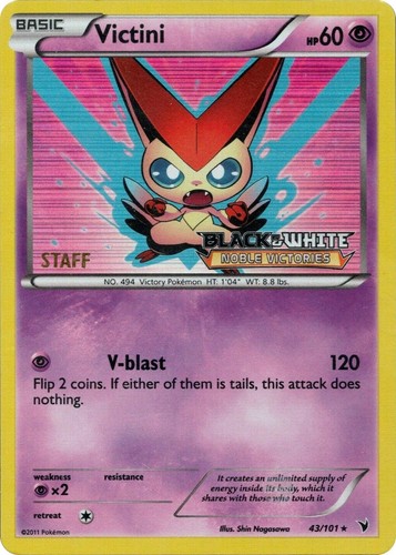 CGC 10 GEM MINT Japanese Pokemon 2025 VICTINI 271/SV-P BLACK