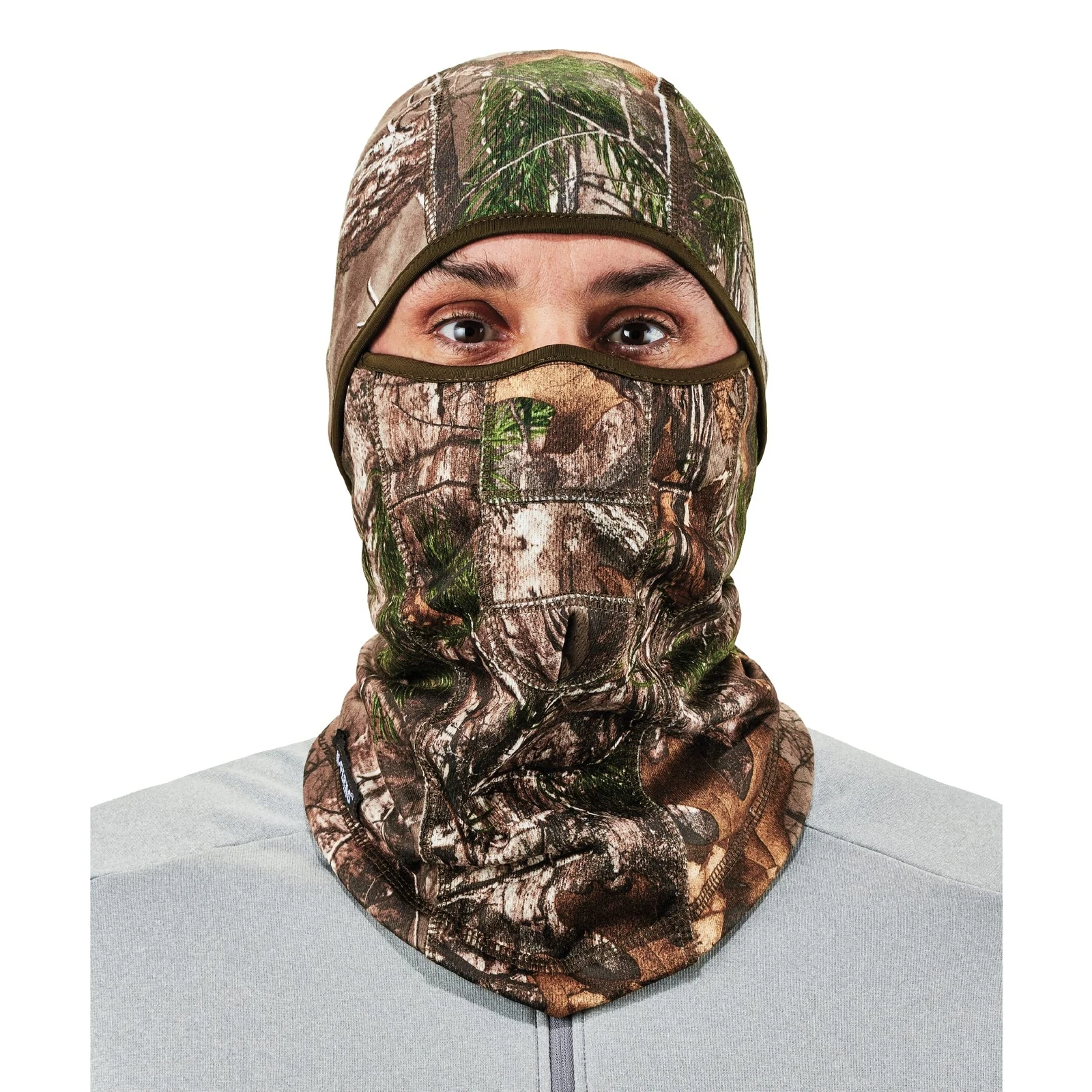 Wind Resistant Camouflage Balaclava Face Mask Thermal Fleece Adjustable Fit
