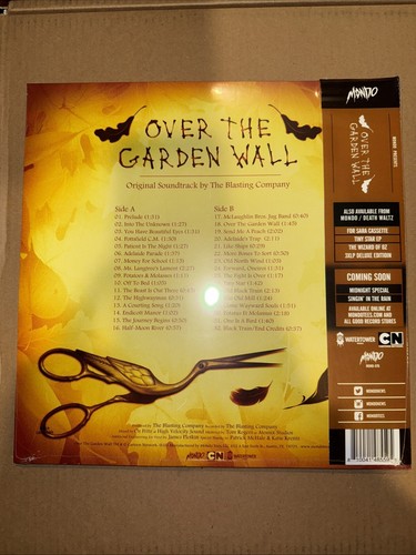 Over The Garden Wall Original Soundtrack LP Mondo Harvest Festival Colored Vinyl - Picture 2 of 2