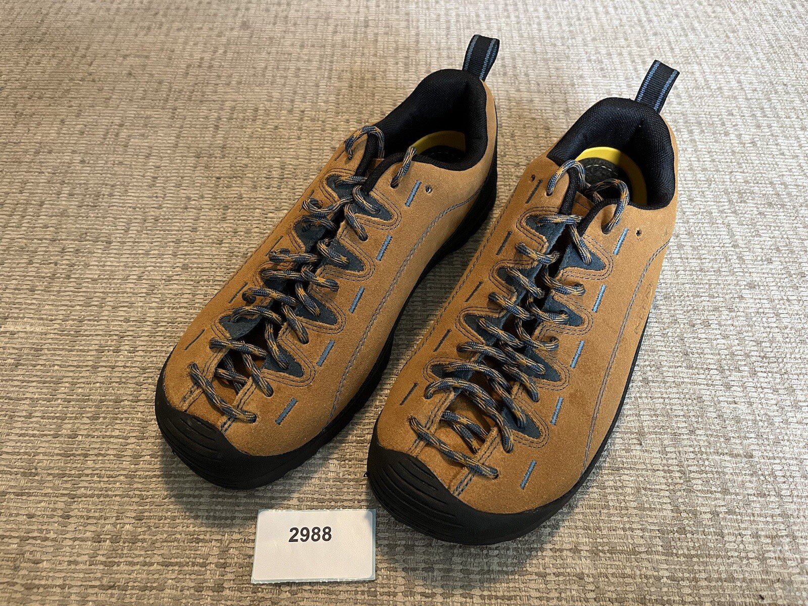 Scarpa da arrampicata uomo Keen Jasper da trekking trekker camoscio 9 5