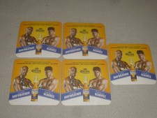 2013 CORONA BEER COASTER LOT 5 NEW FLOYD MAYWEATHER CANELO ALVAREZ BOXING FIGHT