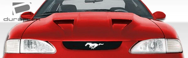 For 1994-1998 Mustang Duraflex Mach 1 Hood - 1 Piece Foto 2 de 4