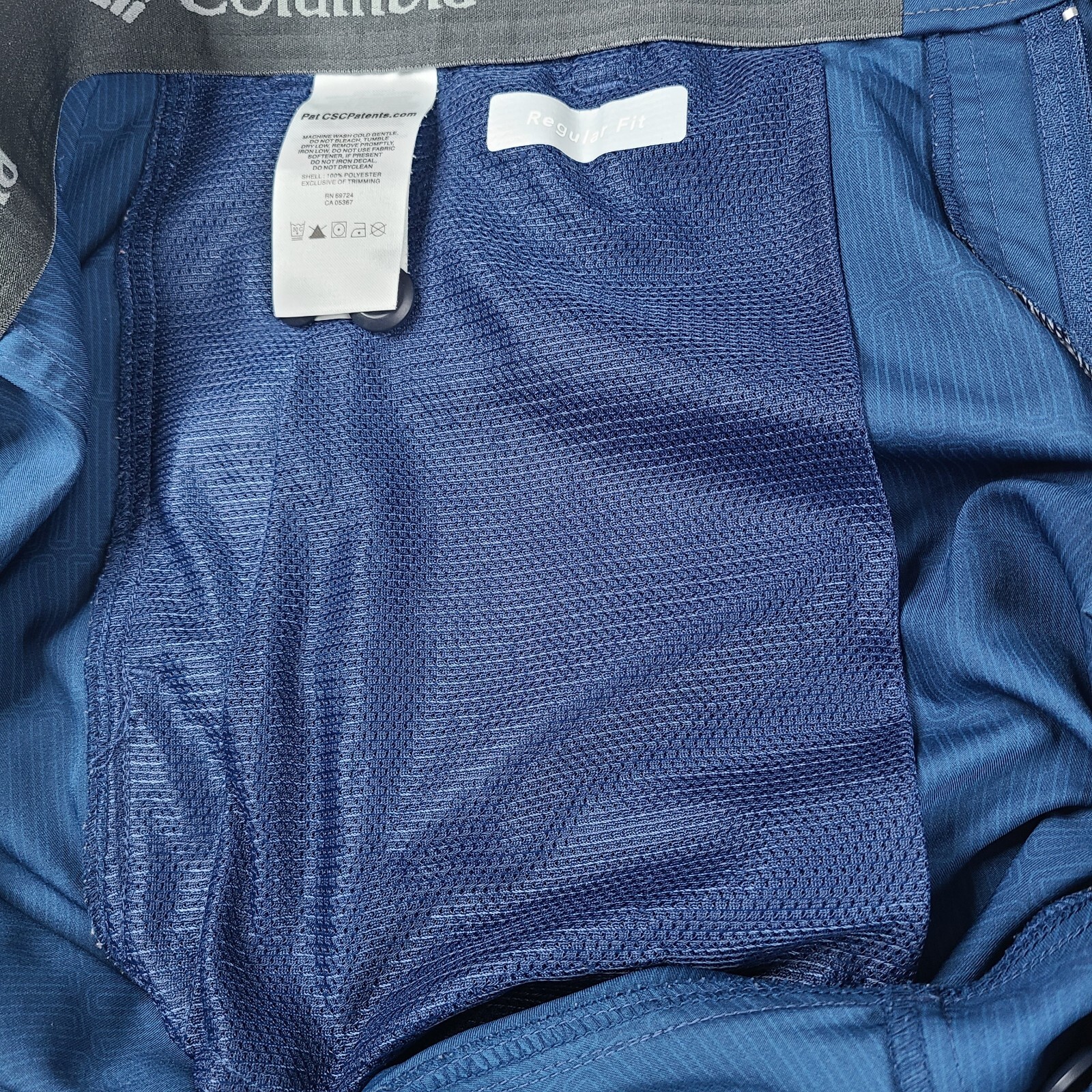 Columbia Shorts Men's Size 38 Regular Fit Blue Lightweight Golf/Outdoor thumbnail 12