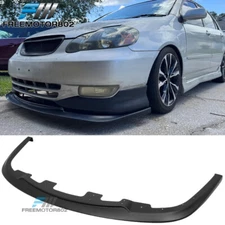 Fits 04-08 Toyota Corolla S Unpainted PP Front Bumper Lip Spoiler Chin Protector
