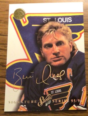 1993-94 Leaf Studio Signature Series Brett Hull #8