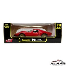 🇮🇹🇮🇹🇮🇹Anson 1972 Lamborghini Miura P400 SV Red 1:18 Diecast🇮🇹🇮🇹🇮🇹