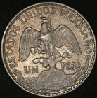 1910 MEXICO PESO AU COLOR TONED — photo 2