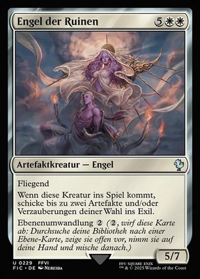 Magic/MTG Engel der Ruinen FIC-229 Uncommon Deutsch Neu