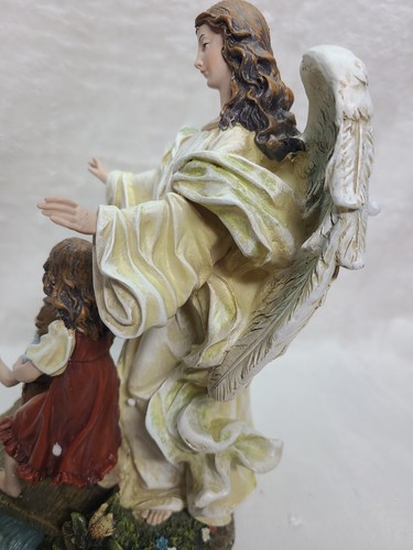 Figura de ángel de la guarda de Roman Josephs Studio observando niños #42117 NUEVO - Imagen 5 de 16
