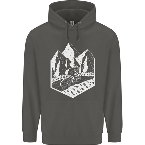 DH Downhill Mountain Biking Cycling Bicycle Childrens Kids Hoodie - Picture 13 of 37