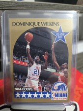 1990-91 NBA Hoops - All-Star Game Dominique Wilkins #12