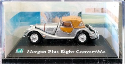 Cararama [Ausverkauf] Morgan Plus Eight im Maßstab 1:72 - silber (Kapuze)