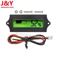 24V 1 LCD Indicator Lead-acid LiPo Battery Power Capacity Tester/Monitor/Checker