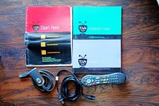 Akcesoria do cyfrowego rejestratora wideo TiVo - pilot, adapter sieciowy, przewód i instrukcje