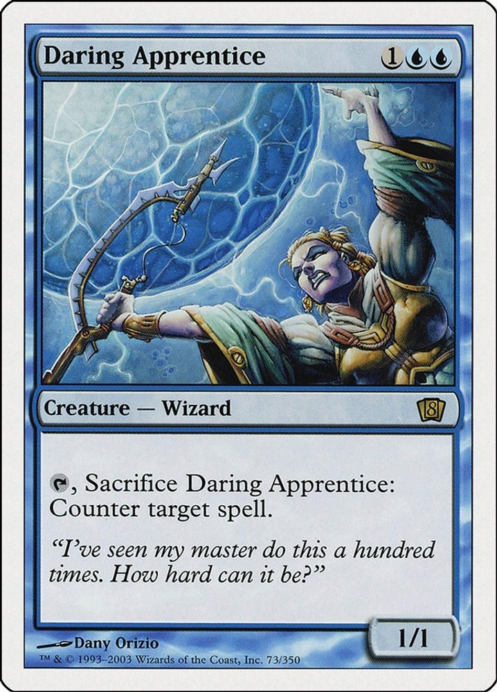 Daring Apprentice - 8th Edition 8ED - 73 - LP - MTG