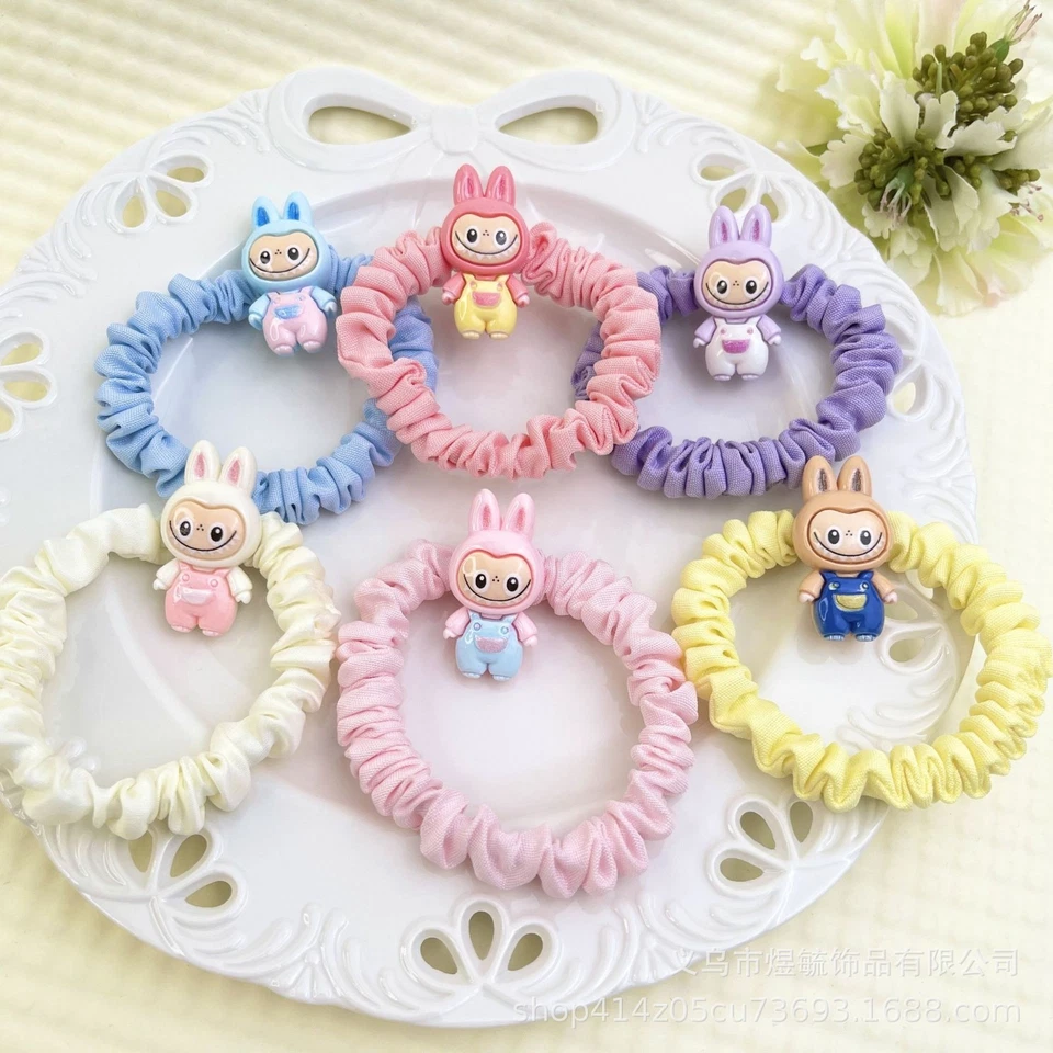 LABUBU The Monsters Hair Tie/Band | 5 Colour Choice | Girls Kids Hair Accessory