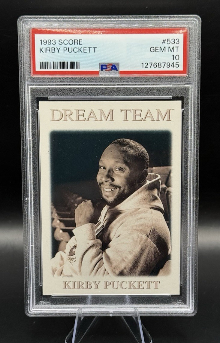 Kirby Puckett #533 Baseball Cards 1993 Score trading card — raw and PSA graded price guide