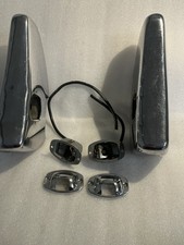 Mercedes W121 190sl Left And Right Rear Bumper Guards With Hella License Lights