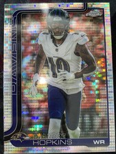 2025 Topps Chrome Football Deandre Hopkins #20 Refractor 