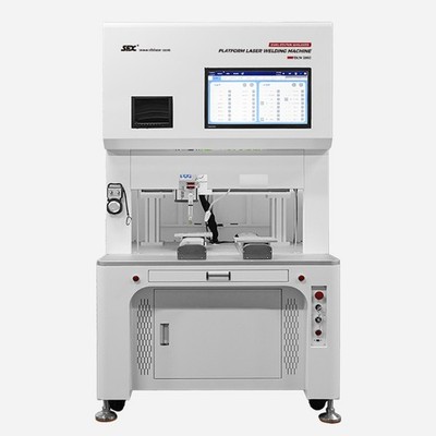 SFX 3000W Automatic Fiber Laser Welder Fully Enclosed Dual Station Four Axis