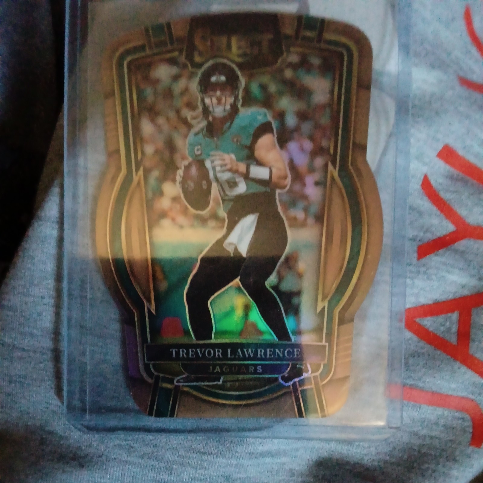 2022 Panini Select Club Level Copper Prizm Die-Cut /99 Trevor Lawrence #254