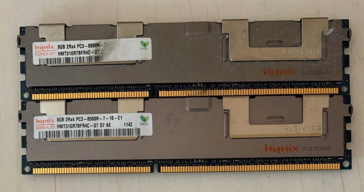 PC3-8500 8GB ECC Network Server Memory for sale | eBay