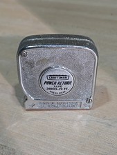 Vintage Craftsman Power Return Button 12 Ft. Tape Measure 39103 USA Made Tested