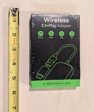 Wireless CarPlay Adapter for Apple iPhone Converts Factory Wired Car Play HiCar