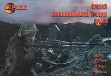 Plastic Model 1/32 WWII Commonwealth Infantry 15 figures/8 poses  MFG32042 