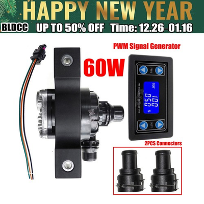 #ad DC 12V Brushless Automotive Car Auxiliary Water Pump W XY PWM Signal Generator $49.99