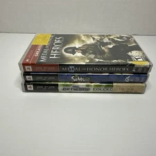 Sony PSP Game Cases And Manuals Only No Games Read Description