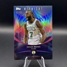 Jaylen Brown 2025-26 Topps Midnight /99 Refractor Boston Celtics #2