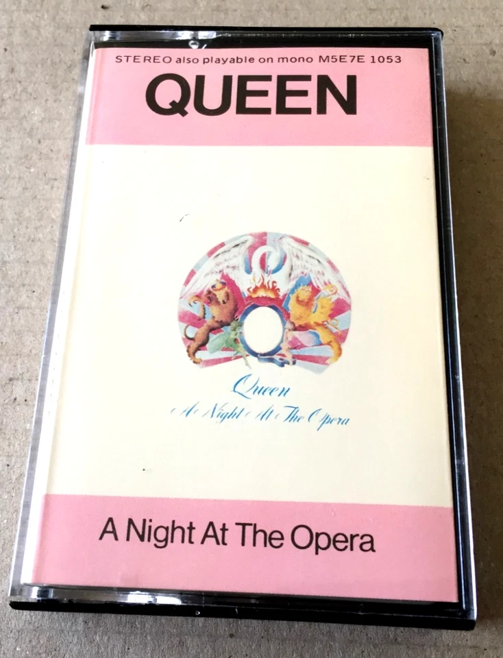 Queen - A Night At the Opera 1975 & The Game 1980 -Tested See Photos -Cassette - Image 2 of 4