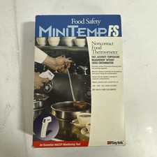 Raytek MiniTemp FS Noncontact Food Thermometer -25F to 400F Temp 9V Battery NEW