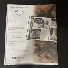 Creative Memories 8-1/2 x11 WHITE Scrapbook Pages 15 Sealed New