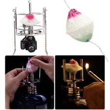 50Pack Double Head Outdoor Camping Gas Lamp Pressure Lantern Mantles Kit C