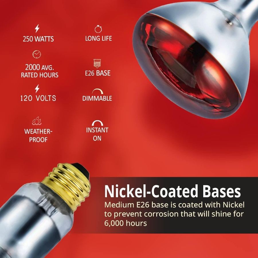 China Ir Licht 100W 150W 175W 250W Verwarmingslamp R125 Infraroodverwarming Es/E