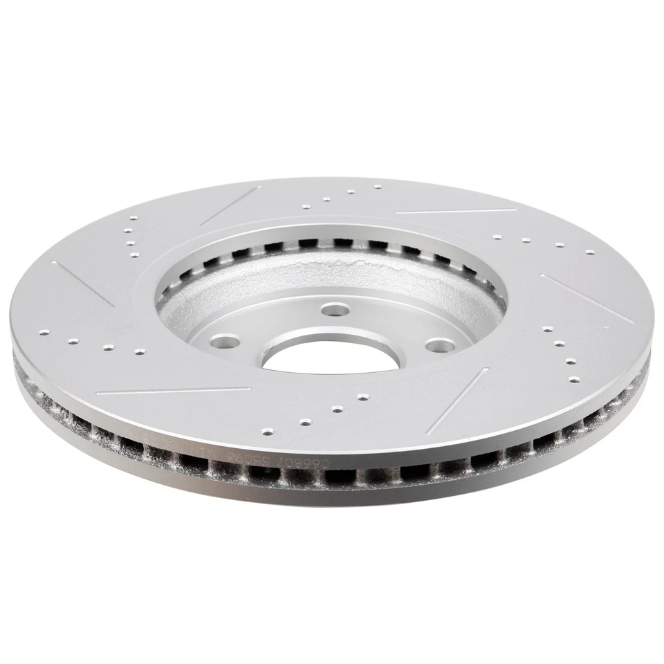 Front Rear Slotted Brake Rotors For 2005-2012 Chevrolet Cobalt Pontiac G5 Saturn - Изображение 4 из 4