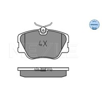 Meyle BremsbeläGe Bremsbelegsatz Vorne FüR Mercedes-Benz Saloon Kombi