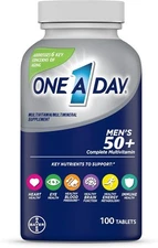 One A Day Men’s 50+ Multivitamins, Supplement with A, C, D, E and Zinc for... 