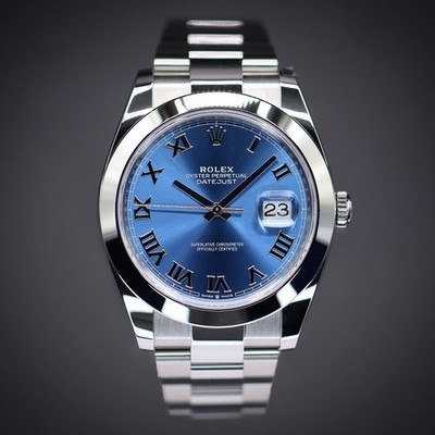 Rolex Datejust 126300 AZZURRO ROMAN | 126300 | BNIB Full Set