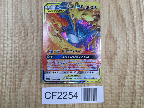Moltres & Zapdos & Articuno GX 035/054 Sky Legend Pokemon Holo LP - CF2254