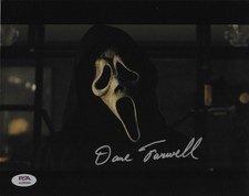 Dane Farwell PSA/DNA Signed 8x10 Photo Autographed Scream Ghostface 02
