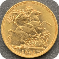 1895  Sovereign  Melbourne