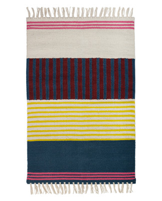 IKEA MAVINN Rug Flatwoven, Multicolour, 60x90 cm MÄVINN Limited Brand NEW