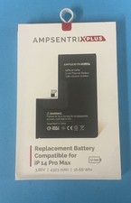 Replacement Battery Compatible For iPhone 14 Pro Max AmpSentrix Plus