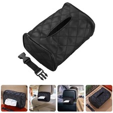 2 Pcs Car Tissue Organizer Box Holder Storage Automotive Dispenser